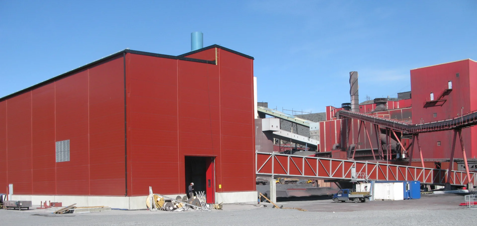 LKAB Kiruna, Långlinjebandgång